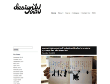 Tablet Screenshot of designpaibonpai.com